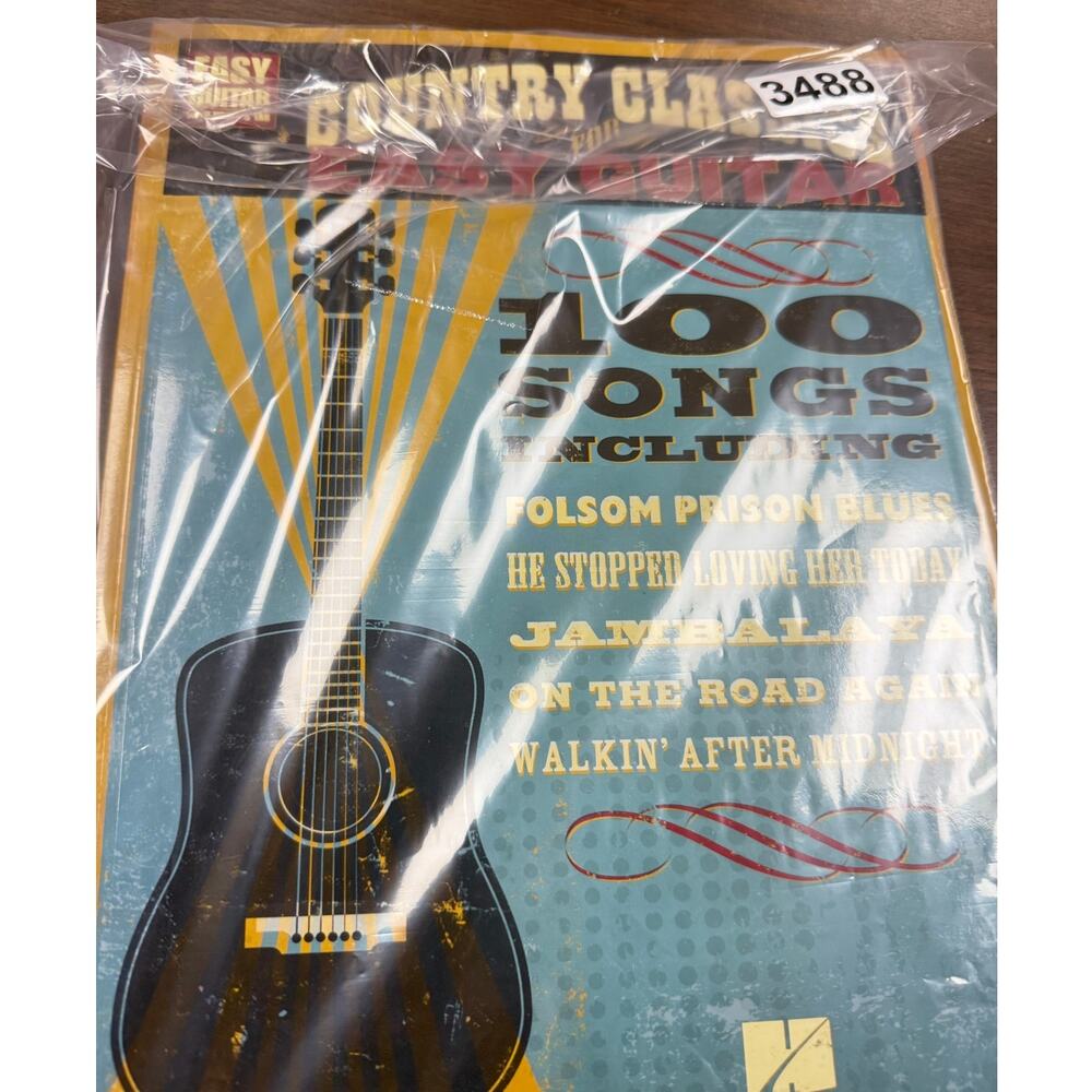Easy Guitar Country Classics 100 Songs Hal Leonard Folsom Prison Blues Songbook